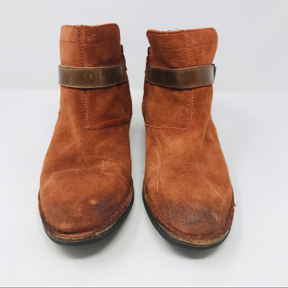 Bussola Sevilla Suede Ankle Booties